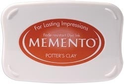 407313 Memento Full Size Dye Inkpad Potter`s Clay