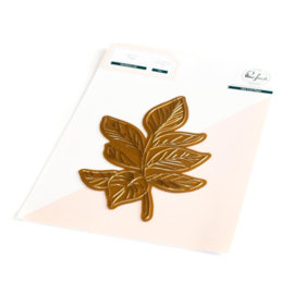 PF183322 Pinkfresh Studio Hot Foil Plate Detailed Leaf