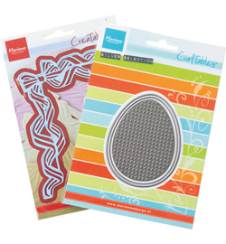 PA4187 Marianne Design Easter egg & Bow