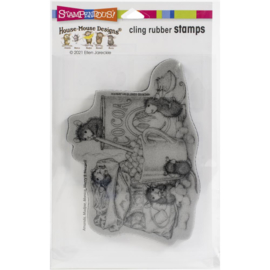 Stampendous - Cling Mounted Rubber Stamp Set - Heavenly Kiddo