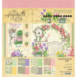 G4502815 Graphic 45 Collection Pack Grow With Love 8"X8"