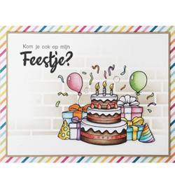 BL-ES-STAMP412 - Cake Party Essentials nr.412