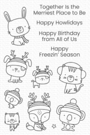 CS-728 Freezin' Season Clear Stamps