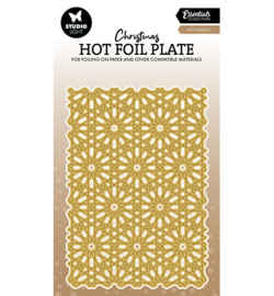 SL-ES-HFP02 StudioLight SL Hot Foil Plate Snow pattern Essentials nr.02
