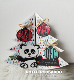 470.713.340 Dutch DooBaDoo Dutch Dutch Card art Winter tree