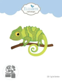 EC2128 Elizabeth Craft Designs Jungle Party Dies Spy The Chameleon