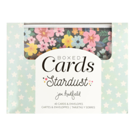 677786 American Crafts A2 Cards W/Envelopes Jen Hadfield Stardust