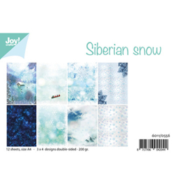 6011/0556 Papierset  Siberian Snow  A4