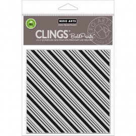 CG681 Hero Arts Cling Stamps Candy Stripe Bold Prints