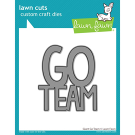 LF2883 Lawn Cuts Custom Craft Die Giant Go Team
