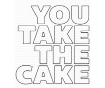 MFT-1707 My Favorite Things  Die You Take the Cake