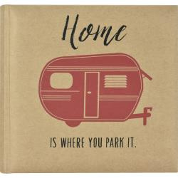 549134 MBI 2-Up Photo Album Home Is Where You Park It. 9.5"X8.5"
