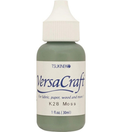 RK-000-K28 Tsukineko VersaCraft Inker, Moss
