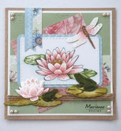 LR0460 Marianne Design Creatables Tiny's waterlily (L)