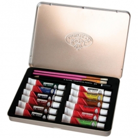 386413 Oil Painting Art Set W/Tin