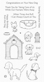 SY-54 MFT Pawsitive Vibes Clear Stamps