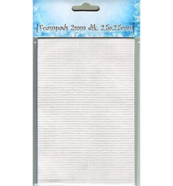 Foampads mini 2,5x2,5 mm x 2 mm