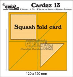 115634/5113 Crealies Cardzz no 13 squash fold card