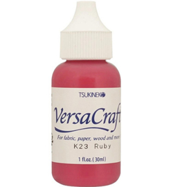 RK-000-K23 Tsukineko VersaCraft Inker, Ruby