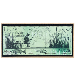 MM1646 Marianne Design Art stamps Fishing