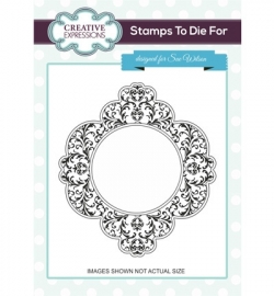 UMS687 Stamps To Die For Damask Delight