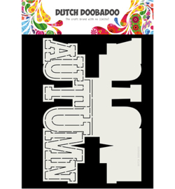 470.713.745 Dutch DooBaDoo  Card Art Autumn text