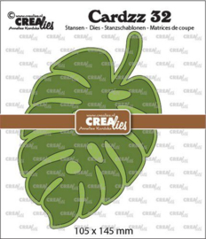 Crealies Cardzz no 32 Botanisch blad