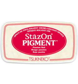 SZ-PIG-21 Tsukineko StazOn Pigment Passion Red