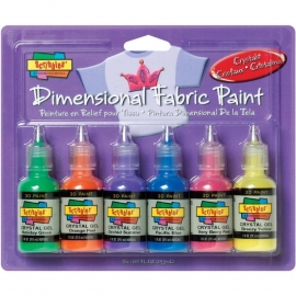 359457 Scribbles 3D Fabric Paint Crystals