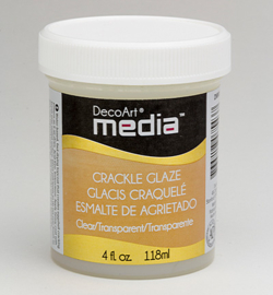 30728  Crackle Glaze Clear