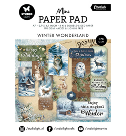 SL-ES-DPP325 StudioLight SL Mini Paper Pad Winter wonderland Essentials nr.325