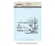 DSC-050 Spellbinders Desert 3D Shading Stamp