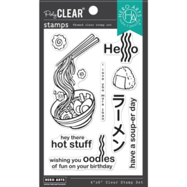 706200 Hero Arts Clear Stamps Ramen 4"X6"