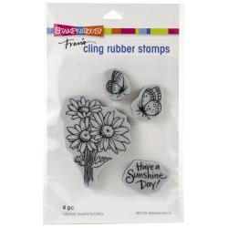580540 Stampendous Cling Stamp Sunshine Daisy