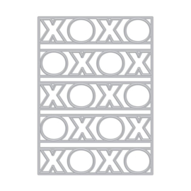 661880 Hero Arts Fancy Dies Xoxo Cover Plate