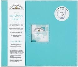 487684 Doodlebug Album 12"X12" Swimming Pool