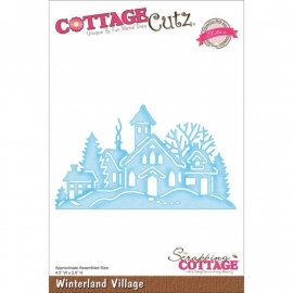 245317 CottageCutz Elites Die Winterland Village