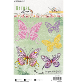 SL-NL-CD769 StudioLight Butterflies Nature Lover nr.769