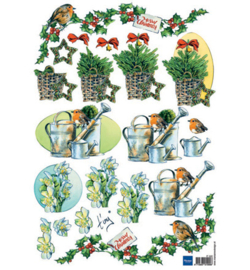 IT522 Marianne Design *Knipvel A-4Shake-It Kerstboom