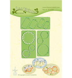 45.4582 Leane Creatief Little Banners & Labels