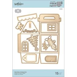 S6153 Spellbinders Shapeabilities Dies Charming Cottage Box By Becca Feeken