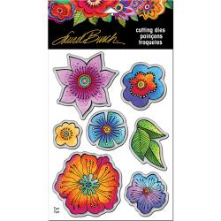 369011 Stampendous Laurel Burch Dies Blossoms