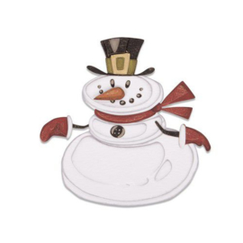 664230 Sizzix Thinlits Die set  Mr. Snowman Colorize by Tim Holtz 11PK