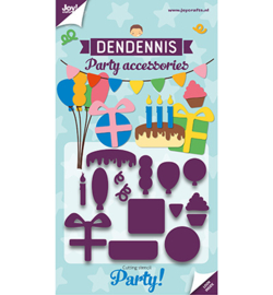 6002/3118 Cutting Dendennis Party Feestaccessoires