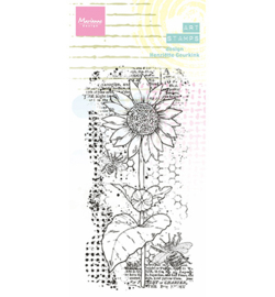 MM1648 Marianne Design Arts stamps Sunflower
