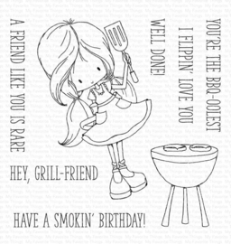 TI-018 My Favorite Things Grill-friend Clear Stamps