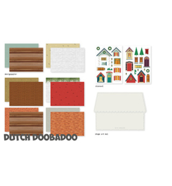 472.100.006 Dutch DooBaDoo Crafty kit Christmas Scene