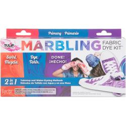 431073 Tulip Marbling Fabric Dye Kit Primary