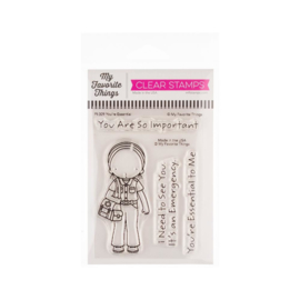 PI309 My Favorite Things Pure Innocence Stamps You're Essential 3"X4"