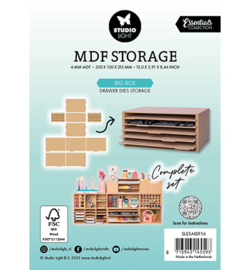 SL-ES-MDF16 - Storage Big Box Drawer Dies Storage Essentials Tools nr.16